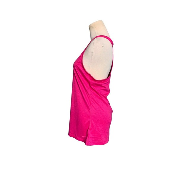 Nike women pink active tank top size Medium - Picture 7 of 8